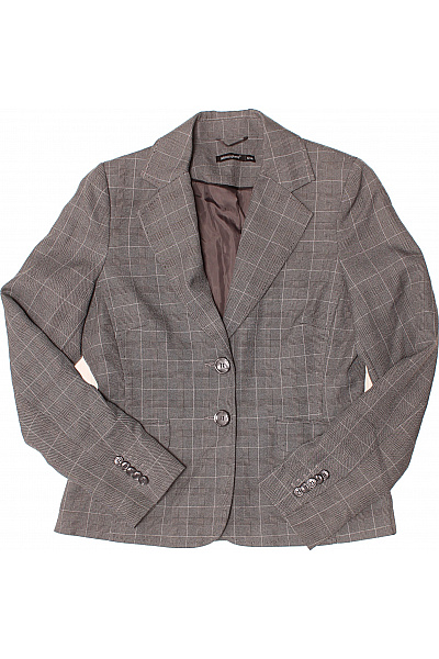 ATMOSPHERE Dámské společenské sako šedé kostkované vypasované elegantní business Velikost 40 | ATMOSPHERE | obrázek 2