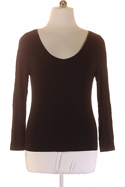 Mint Velvet Jednoduché Dámské Tričko Černé Second hand Vel. XL | Mint Velvet | obrázek 2