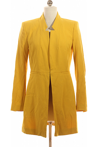 ZARA Krátký Dámský Kabát Žlutý Vel. S | ZARA | obrázek 2