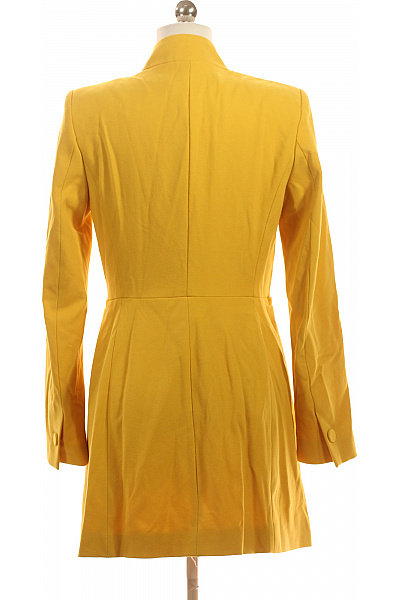 ZARA Krátký Dámský Kabát Žlutý Vel. S | ZARA | obrázek 3