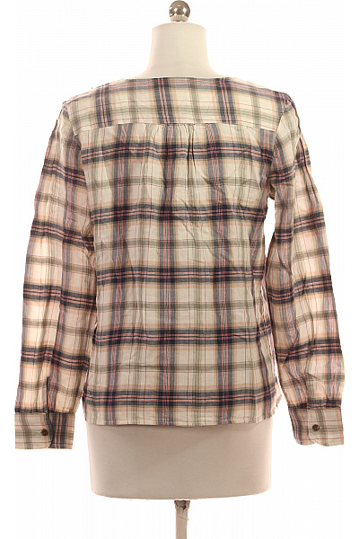 Marks & Spencer Dámská kostkovaná halenka s dlouhým rukávem a volánky Velikost 34 | Marks & Spencer | obrázek 3