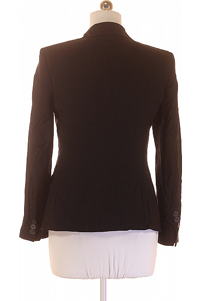 MARC AUREL Černé vypasované sako elegantní business jednořadé kapsy Vel. 38 | MARC AUREL | obrázek 3