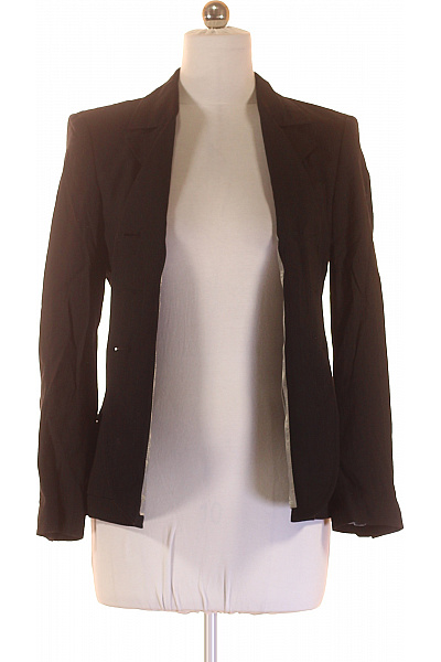 MARC AUREL Černé vypasované sako elegantní business jednořadé kapsy Vel. 38 | MARC AUREL | obrázek 4