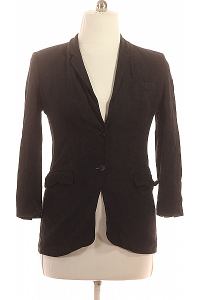 Marks & Spencer Sako dámské elegantní černé viskózové na běžné nošení podzimní Vel. 40 | Marks & Spencer | obrázek 2