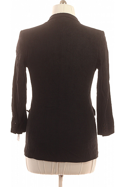 Marks & Spencer Sako dámské elegantní černé viskózové na běžné nošení podzimní Vel. 40 | Marks & Spencer | obrázek 3