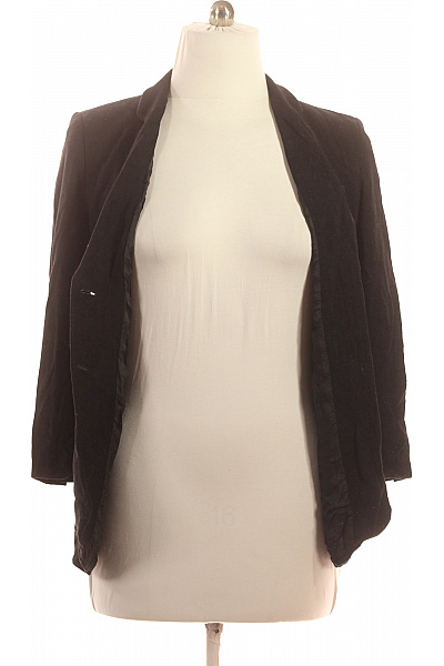 Marks & Spencer Sako dámské elegantní černé viskózové na běžné nošení podzimní Vel. 40 | Marks & Spencer | obrázek 4