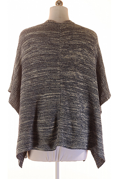 Marc O´Polo Dámské Pončo Pletené Melange Šedé Modré Volný Střih | Marc O´Polo | obrázek 2