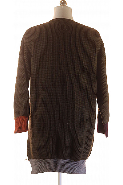 Hannes Roether Dámský Svetr Vlněný Zelený Second hand Vel. S | Hannes Roether | obrázek 2