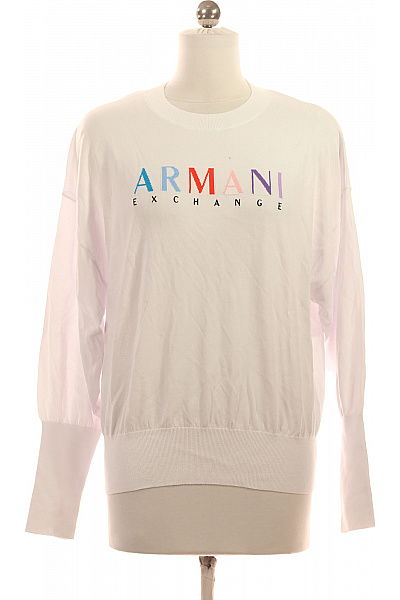Dámský Pulovr Bílý ARMANI Vel. S