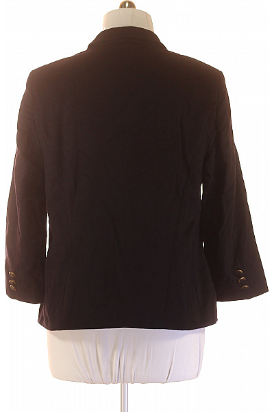 BASLER Teplé Dámské Sako Vlněné Černé Second hand Vel. 46 | BASLER | obrázek 2