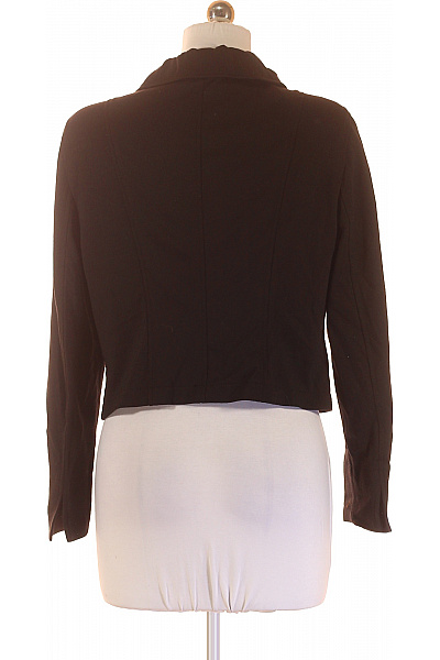 TAIFUN Krátké hnědé elegantní vypasované s kulatým límcem Vel. 40 | TAIFUN | obrázek 3