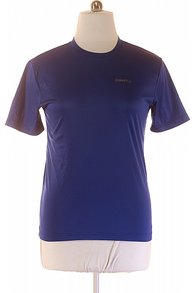 Sportovní Pánské Tričko Modré Second hand Vel. L | CRAFT | obrázek 2