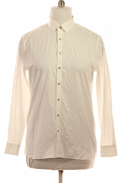 OLYMP Pánská bílá košile dlouhý rukáv elegantní business regular fit Velikost 43 | OLYMP | obrázek 2