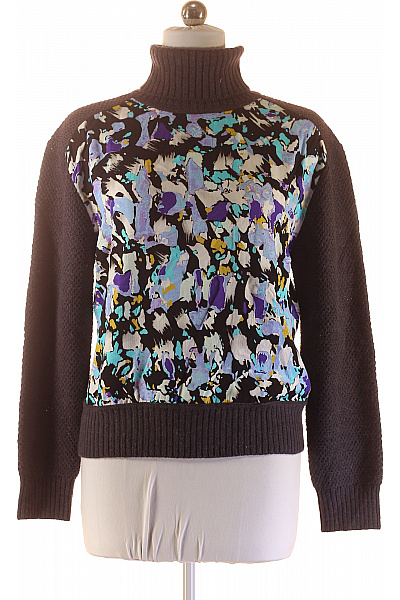 Dámský Svetr Vlněný Barevný Escada Vel. M