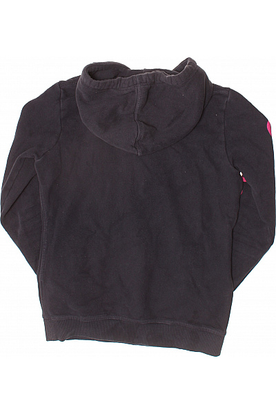 SUPERDRY Dámská tmavá mikina s kapucí a potiskem přes hlavu streetwear Vel. M | SUPERDRY | obrázek 3