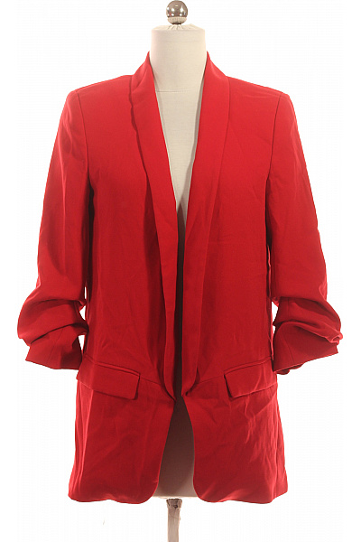 Dámské Sako Červený ZARA Vel. S | ZARA | obrázek 2