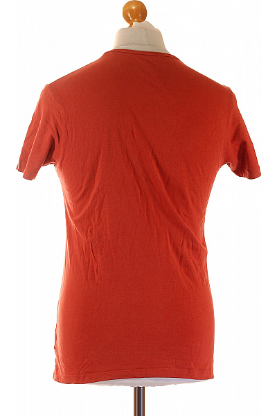 JACK & JONES Pánské bavlněné červené tričko s krátkým rukávem a nápisem Wildwood Velikost M | JACK & JONES | obrázek 3