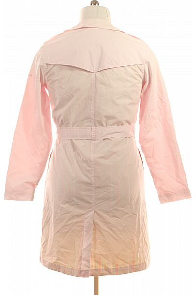 s.OLIVER Dámský polyesterový růžový trenčkot s páskem jarní lehký klasický Vel. xl | s.OLIVER | obrázek 2