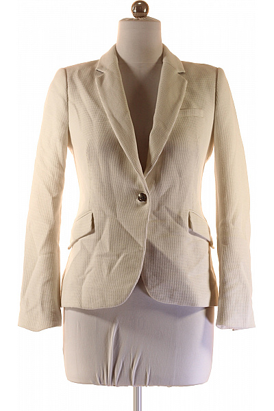 Teplé Dámské Sako Bílé ZARA Vel. L