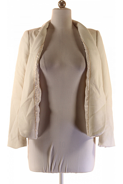 Teplé Dámské Sako Bílé ZARA Vel. L | ZARA | obrázek 3