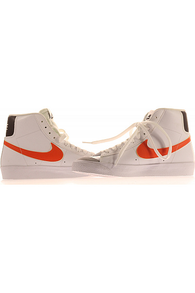Nike Kotníkové tenisky bílé oranžové kožené šněrovací volnočasové Velikost EU 38 | Nike | obrázek 5