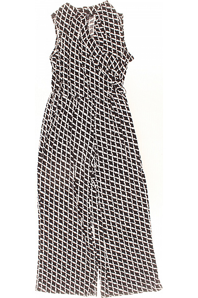 Dámský Společenský Overal Černobílý Vel. 46