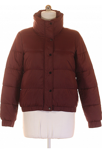 Donna Karan Dámská Prošívaná Puffer Bunda Krátká Zateplená Na Zimu Vel. M