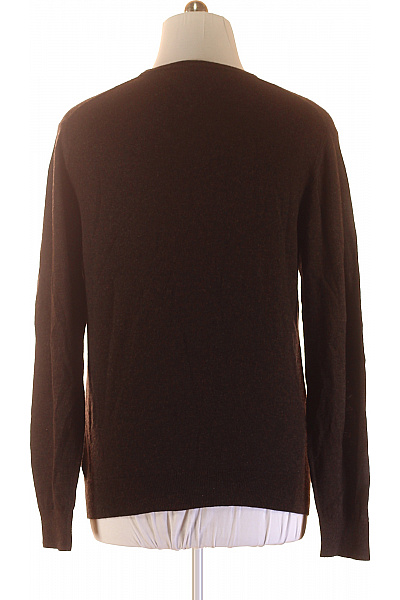 Pánský Pulovr Vlněný Hnědý TOMMY HILFIGER Vel. XL | TOMMY HILFIGER | obrázek 3