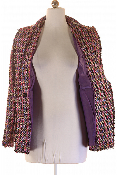 MILANO Dámský Kabát Barevný Outlet Vel. 36 | MILANO | obrázek 3