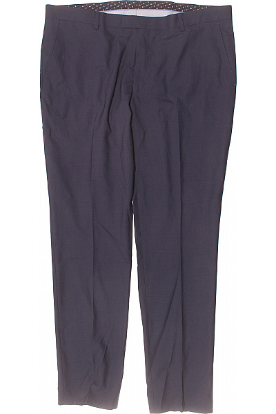 Společenské Pánské Kalhoty Modré Vel. 56 | LAWRENCE GREY | obrázek 2