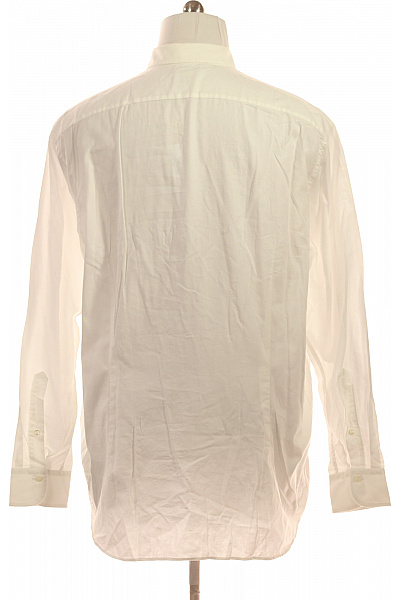 SOR Pánská Bílá Košile Dlouhý Rukáv Elegantní Business Regular Fit Velikost XX;L | SOR | obrázek 2