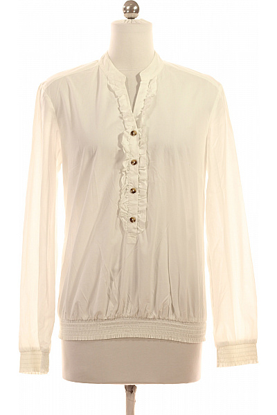 SELECTION  Halenka Jednobarevná Bílá Second hand Vel. 36 | SELECTION | obrázek 2