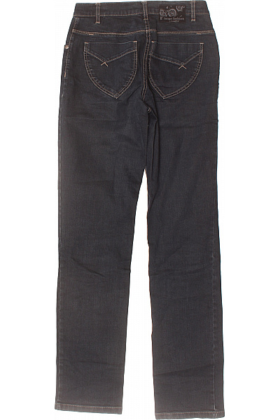 Boyfriend Dámské Džíny Modré Second hand Vel. 36 | tanGO | obrázek 2