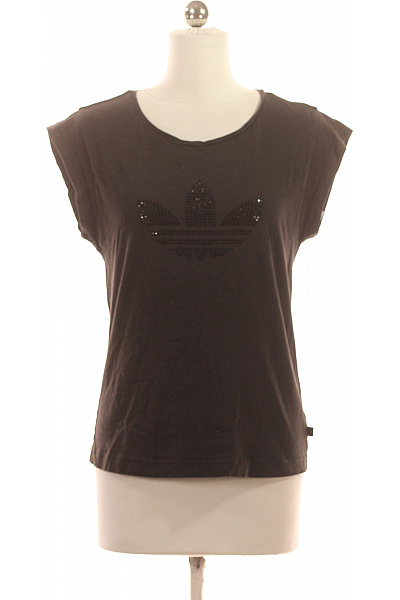 Dámské Tričko s Potiskem Černé ADIDAS Vel. S | ADIDAS | obrázek 2