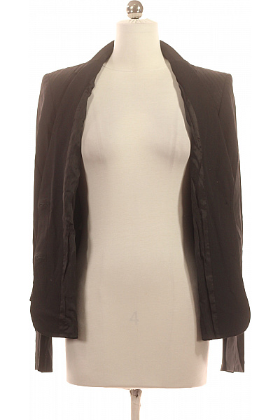 Dámské Blejzr Vlněný Černý Second hand | MADE IN ITALY | obrázek 4