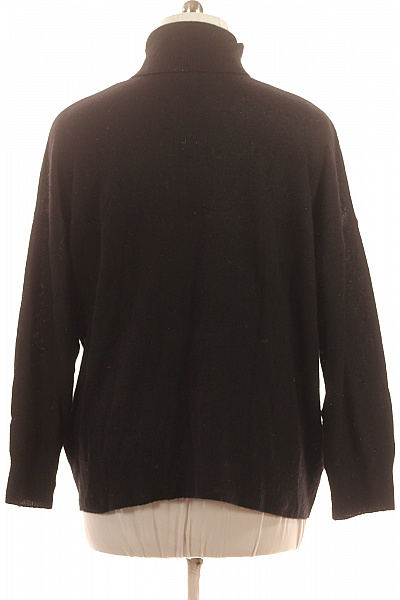 LAWRENCE GREY Dámský černý rolák volný podzimní elegantní přes hlavu Velikost 44 | LAWRENCE GREY | obrázek 2