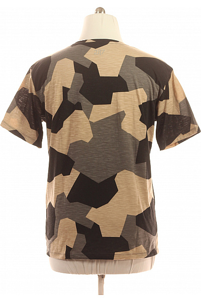 TWENTY ONE Pánské tričko s krátkým rukávem maskáčové s nápisem 2017 Velikost XL | TWENTY ONE | obrázek 2