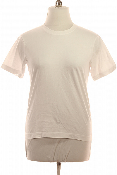 LAWRENCE GREY Pánské tričko bílé basic s krátkým rukávem a kulatým výstřihem Vel. l | LAWRENCE GREY | obrázek 2