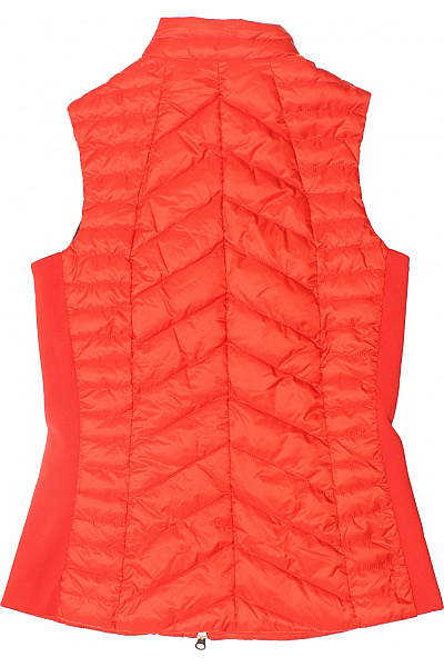 Barbour Dámská Oranžová Prošívaná Krátká Lehká Vesta Bez Rukávů Vel. 38 | Barbour | obrázek 3