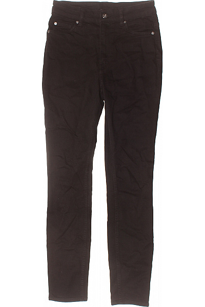 Dámské Džíny Černé Second Hand Vel. 38