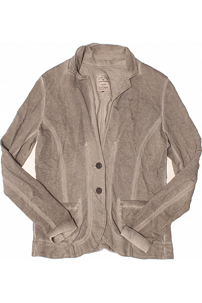 TOM TAILOR Dámské béžové manšestrové sako ležérní vypasované na běžné nošení Velikost m | TOM TAILOR | obrázek 2