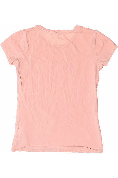 Guess Dámské Tričko s Potiskem Růžové Vel. S | Guess | obrázek 2