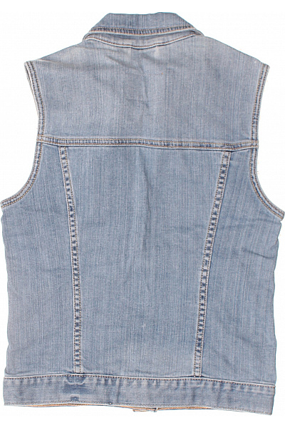 Hollister Kratká Dámská Vesta Modrá Second hand Vel. XS | Hollister | obrázek 3