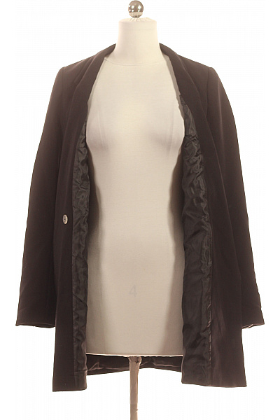 STRADIVARIUS Krátký Dámský Kabát Černý Vel. S | STRADIVARIUS | obrázek 4