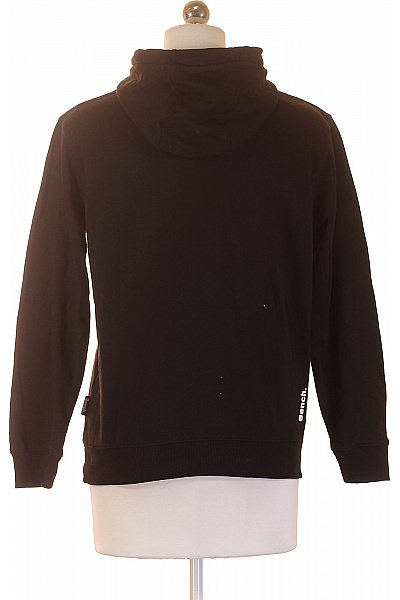 BENCH. Dětská bavlněná černá mikina s kapucí a potiskem Velikost 152 CM | BENCH. | obrázek 2