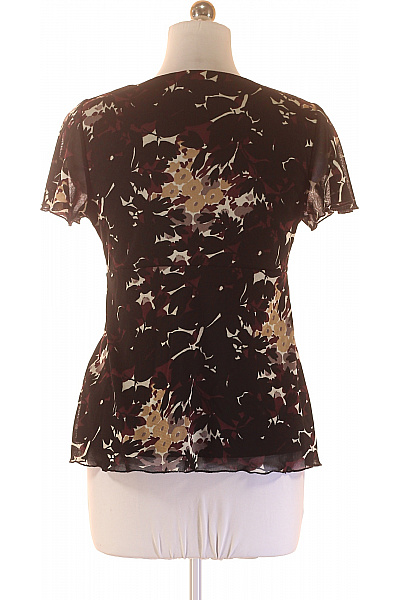 Marks & Spencer Dámská polyesterová halenka s krátkým rukávem a uzlem květinová vzorovaná Vel. UK 16 | Marks & Spencer | obrázek 3