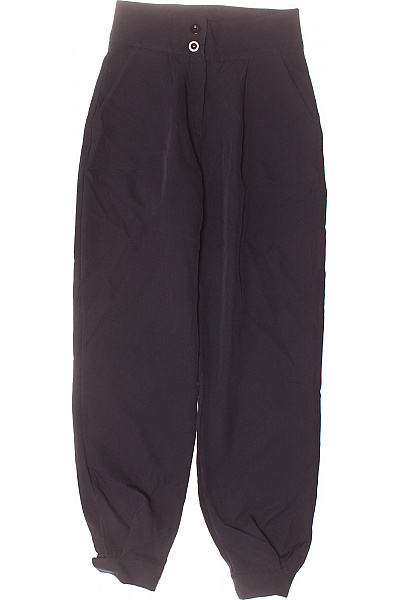 Společenské Dámské Kalhoty Modré