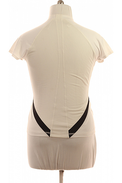 ADIDAS Dámské sportovní tričko s krátkým rukávem bílé Velikost 44 | ADIDAS | obrázek 3