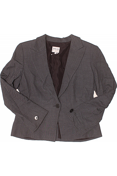 ARMANI Dámské společenské sako elegantní vypasované vzorované dvouřadé Vel. 46 | ARMANI | obrázek 2