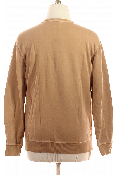 Timberland Pánská béžová mikina bez kapuce crewneck jednobarevná streetwear Velikost L | Timberland | obrázek 3